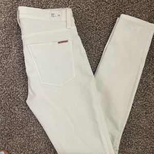 Hudson White Skinny jeans